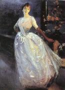 Albert Besnard Portrait of Madame Roger Jourdain France oil painting reproduction